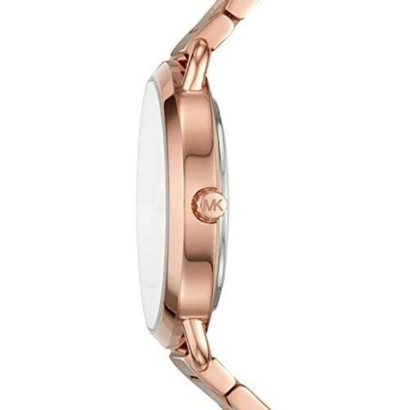 Michael Kors Women's Portia Three-Hand Rose Gold-T - Picture 2 of 10